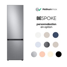 Réfrigérateur combiné Samsung RB38C7B6AS9 inox - vue 5
