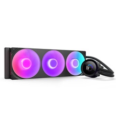 Kraken 360 RGB V2 - 360mm AIO liquid cooler w/ 1.54in. Display, & RGB Core Fan Entry Version (Black)