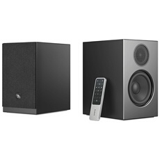 A28 - Enceinte sans fil Multiroom fonction multiroom - Noir - Bois