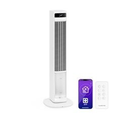 Mistral Ventilateur Rafraîchiseur d'air connecté 365 m³/h 4L 35 m² 3 modes 36W Blanc