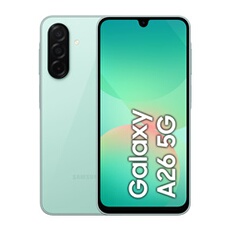 Acheter Galaxy A26 6,7"" 5G Nano SIM 128 Go Vert d'eau Bon état - 247,99 € Galaxy A26 6,7"" 5G Nano SIM 128 Go Vert d'eau Bon état - Samsung reconditionné disponible sur Darty
