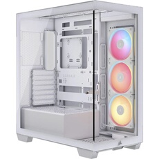 3500X LXR LINK Tempered Glass Mid-Tower, White