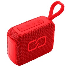 Enceinte sans fil Ledwood Enceinte Portable Bluetooth 5.3 5W Modèle XS40 Étanche IPX4 Autonomie 16H Rouge