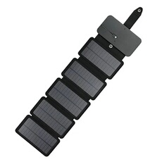 Panneau de charge solaire portable multifonctionnel Chargeur USB 5V Camping