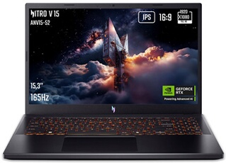 gaming Nitro V 15 15.6 165 Hz Intel Core i5 RAM SSD Nvidia GeForce RTX 5050