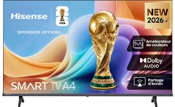 Hisense 32A4S 32 81 cm TV QLED Full HD 2026 - vue 4