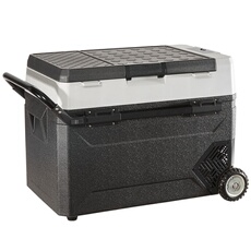 SucceBuy Glacière Electrique Portable de 53L Double Zone Silencieux Econome en Energie
