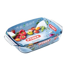 Plat à four Optimum 39x25 cm - - Transparent / Cristal - Verre