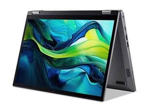 Aspire Spin 14 ASP14-51MTN - Conception inclinable - Intel Core 5 - 120U / jusqu'à 5 GHz - Win 11 Home - Intel Graphics - 16 Go RAM - 512 Go SSD -