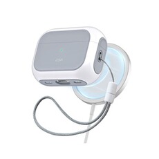Accessoires audio Esr Étui Orbit HaloLock MagSafe AirPods Pro 1/2 – Blanc