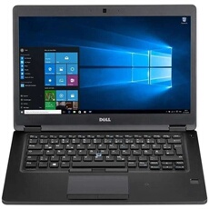 PC Portable Dell stockage 8 Go Latitude 5480 14 pouces Intel core i5 RAM 8 Go