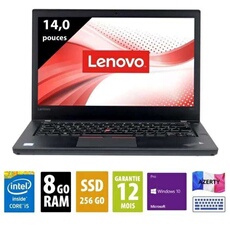 Acheter PC Portable Lenovo stockage 256 Go ThinkPad T470 RAM 8 Go 14 pouces État correct - 211,00 € PC Portable Lenovo stockage 256 Go ThinkPad T470 RAM 8 Go 14 pouces État correct - N/A reconditionné disponible sur Darty