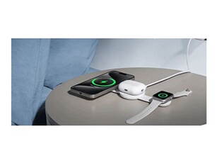 Anker MagGo Station de recharge sans fil 3 en 1 compatible MagSafe chargeur induction certifié Qi2 MagGo chargeur de voyage - vue 5