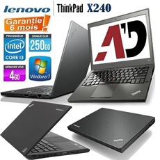 PC Portable stockage 250 Go X RAM 4 Go 12.5 pouces Intel core i3