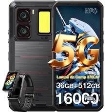 Smartphone Oukitel WP300 Smartphone Robuste 36Go 512Go 6.8" 16000mAh 108MP Rouge