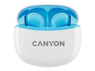 Ecouteurs Canyon CNS-TWS5BL - Écouteurs sans fil avec micro - intra-auriculaire - Bluetooth - bleu