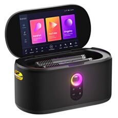 Enceinte de Karaoké Ikarao Shell S1 – 300 W, Écran Tactile 10.1'', 2 Microphones Sans Fil - vue 3