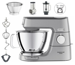 Acheter Titanium Chef Baker KVC85.314SI Très bon état - 423,64 € Titanium Chef Baker KVC85.314SI Très bon état - Kenwood reconditionné disponible sur Darty