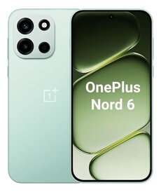 Smartphones Nord 6 5G 12Go 512Go Vert AMOLED 165Hz 7500mAh Snapdragon 8s Gen4 Version Globale