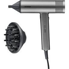 Seche-cheveux ionique - - HT 0169 - S-Style Speed Pro - Concentrateur & diffuseur magnétiques - 2000 W - Gris et noir