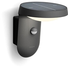 Applique murale - - Tyla - a énergie solaire - Anthracite - Avec capteur - 1,2 W