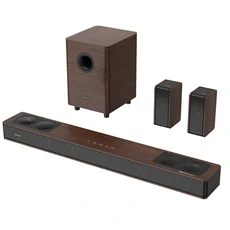 Barre de son GENERIQUE Barre de son pour TV | Hiwill-Audio A534 800W 5.3.4 Dolby Atmos - Noyer