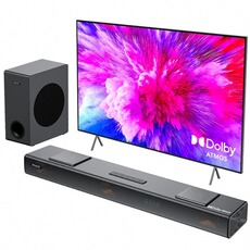 Barre de son GENERIQUE Barre de son Hiwill A312 3.1.2 Dolby Atmos 400W TV Home Cinéma - Avec Caisson 5.25" - Noir