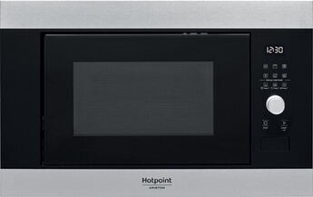 Hotpoint - Micro-Ondes Encastrable Gril Inox - Mf20gixha.1 Acier Inoxydable 39X59.4x34.9