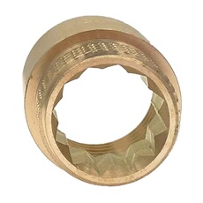 Rallonge laiton Mâle Femelle Ø 3/4" x L. 20 mm - à l'unité