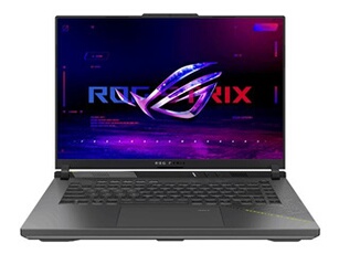 ROG Strix G16 G614PR-RV075W - AMD Ryzen 9 - 8940HX / jusqu'à 5.3 GHz - Win 11 Home - GeForce RTX 5070 Ti - 32 Go RAM - 1 To SSD NVMe - 16" 1920 x