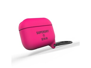 Accessoires audio Superdry Protection en silicone pour Airpods Pro - Rose