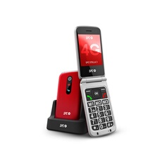 MOBILE 4G SENIOR CLAPET ECRAN 2 8'' + ECRAN EXTERNE 1 77'' TOUCHE XL BOUTON SOS SYSTEME SMART HELP SOCLE DE CHARGE