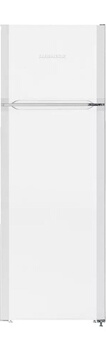 Visuel du produit : - Réfrigérateur Réfrigérateur combiné 3, CTPE251-26, BLANC, L:55cm, H:157.1cm, P:63cm, Classe énergétique : E