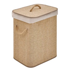 - Panier à Linge en Bambou "Stemy" 60L Beige