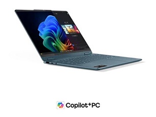 Yoga 7 2-in-1 14AKP10 83JR - Copilot+ PC - conception inclinable - AMD Ryzen AI 7 - 350 / jusqu'à 5 GHz - Win 11 Home - Radeon 860M - 16 Go RAM - 512
