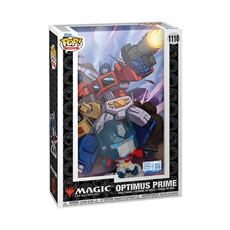 Figurine Pop Comic Cover Transformers x Magic The Gathering Optimus Prime