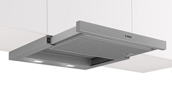Hotte Télescopique Bosch DFM064W55 – Débit 394 m³/h, Classe E