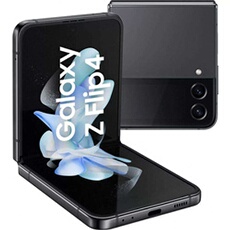 Smartphone galaxy z flip 4 gris 6.7 pouces RAM 8 Go stockage 256 Go
