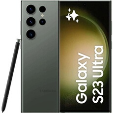 Smartphone galaxy s23 ultra vert 6.8 pouces RAM 8 Go stockage 256 Go
