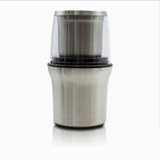Petit moulin à café électrique+moulin à usages multiples graines et noix d'épice,, MMK-06M, 200, Argent