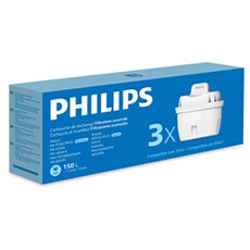 Philips Water Cartouches filtrantes de rechange Filtration avancée paquet de 3 compatibles Brita réduisent les MICROPLASTIQUES le CHLORE le CALCAIRE les MÉTAUX LOURDS - vue 2