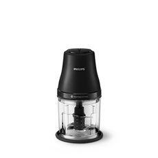 Hachoir Philips HR1501/00 – 450 W, Bol 1L, Lames PowerChop - vue 8