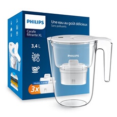 Bouilloire à Filtre Philips AWP2953WHT – 3.4L avec 3x Micro X-Clean Filter