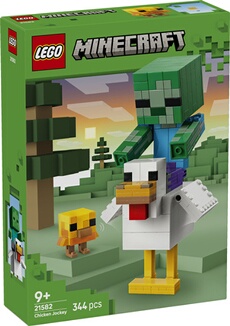 LEGO Minecraft 21582 Poule chevauchée
