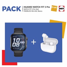 Huawei Watch Fit 5 Pro Bluetooth avec bracelet fluoroélastomère - vue 2