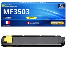 Toner B1185 compatible pour Olivetti 3500 Jaune Haute capacité avec puce 10000 pages