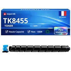 Toner compatible pour Kyocera TK-8455C 1T0C2MCNL0 Cyan 12000 Pages