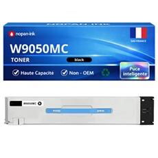 Toner compatible pour HP W9050MC Noir 54500 Pages