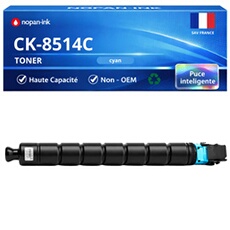Toner compatible pour Triumph-Adler CK-8514C CK8514 1T02NDCUT1 Cyan 30000 pages
