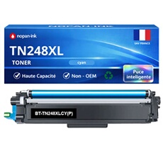 Toner compatible pour Brother TN248XL Cyan 2300 Pages